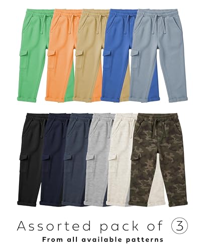 Kids French Terry Joggers - 100% Cotton Activewear for Boys & Girls