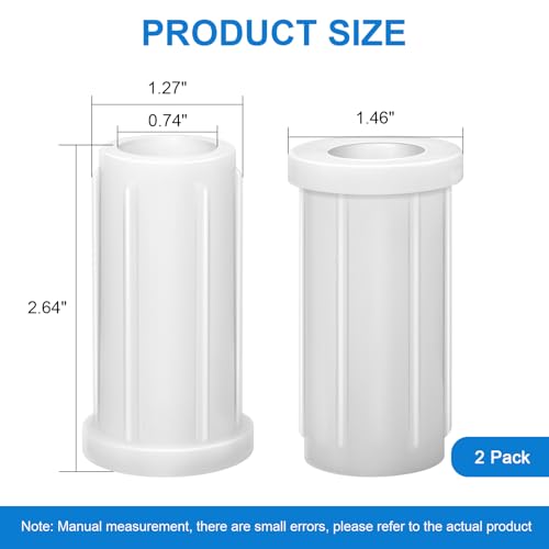 Nylon Bushing Replacement for Attwood Swivl-Eze - 2 Pack