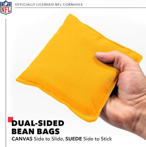 NFL Cornhole Set - Green Bay Packers - 2 Boards & 8 Bags