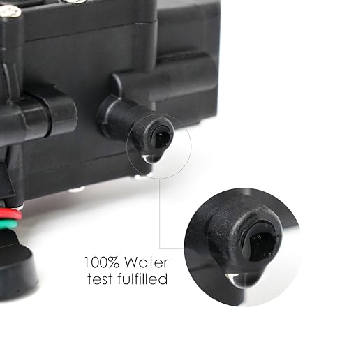 Doytn 12V Diaphragm Water Pump - 1.2 GPM, 80 PSI, Self-Priming, Variant 1