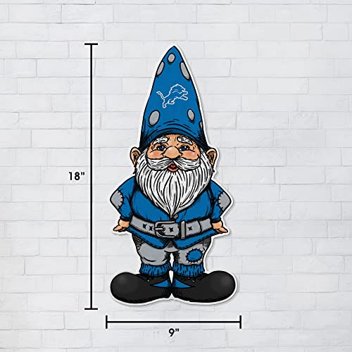 Detroit Lions NFL Gnome Pennant - Soft Felt Wall Decor