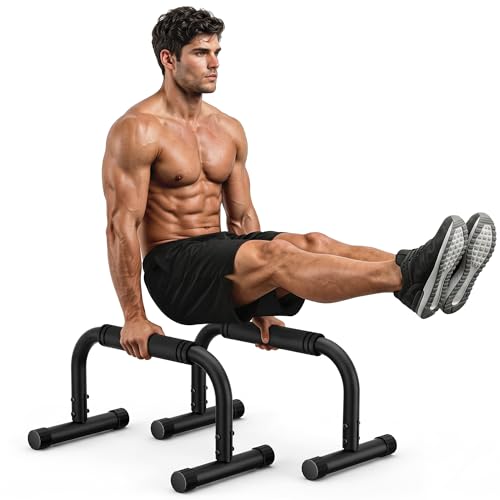 Adjustable Push Up Bars - Heavy Duty 880 LBS Capacity, Foam Handles
