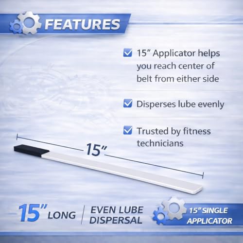Slick-Stick Treadmill Maintenance Kit - 5 Applications with 15” Wand