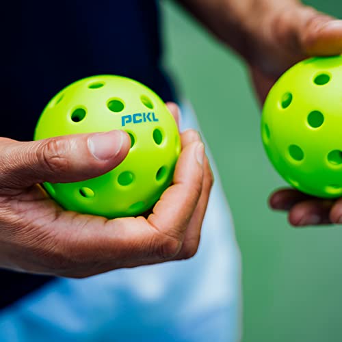 Outdoor Green Pickleball Balls - 4 Pack Optic High-Visibility