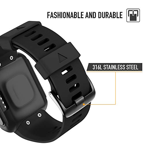NotoCity for Garmin Forerunner 35 Band Soft Silicone Replacement