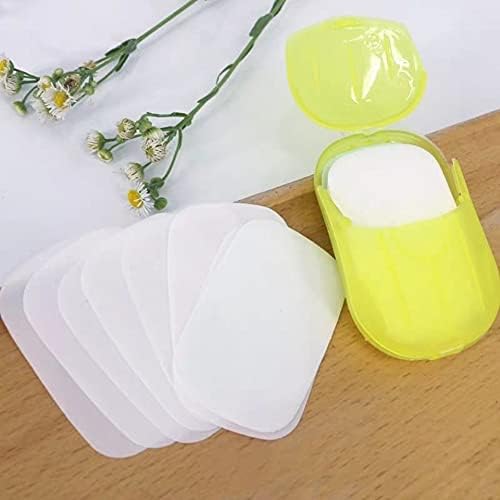 Colorful Disposable Soap Paper - 5 Boxes of 500 Sheets Each