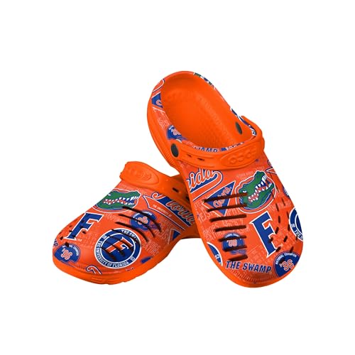 NCAA College Team Logo Water Sandals Clogs for Men