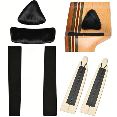 Hair Arrow Rest & Limb Silencers for Recurve Longbow - 2 Pcs