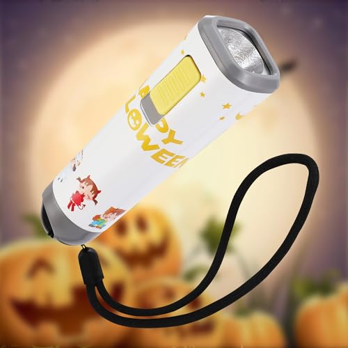 Halloween Mini LED Flashlight - White - 1 Pack