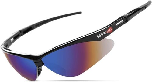 Glove Station Optic Max Safety Glasses - Scratch-Resistant Eye Protection for Hunting & Construction