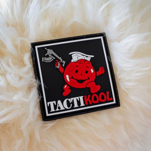 Tactikool Juice Punch Man Parody PVC Morale Patch for Tactical Gear