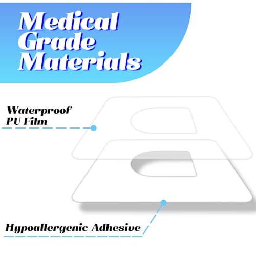 Waterproof Sticker for Omnipod 5 overpatches 50 Pack Adhesive Patches