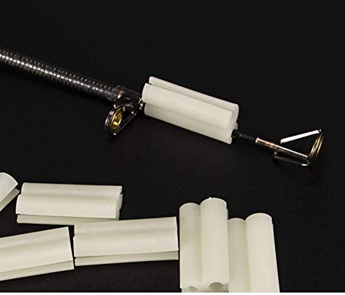 Fishing Rod Glow Stick Holder - 20 Mini Clip-On Light Sticks