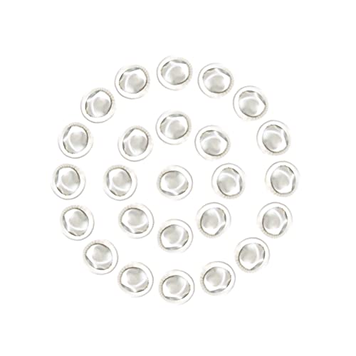 Medium Disposable Nitrile Finger Cots - 100pcs White