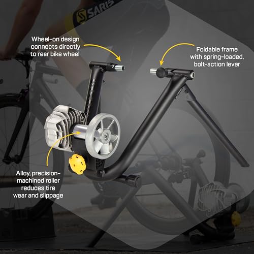 Fluid2 Indoor Bike Trainer - Smart Equipped for Road & Mountain Bikes