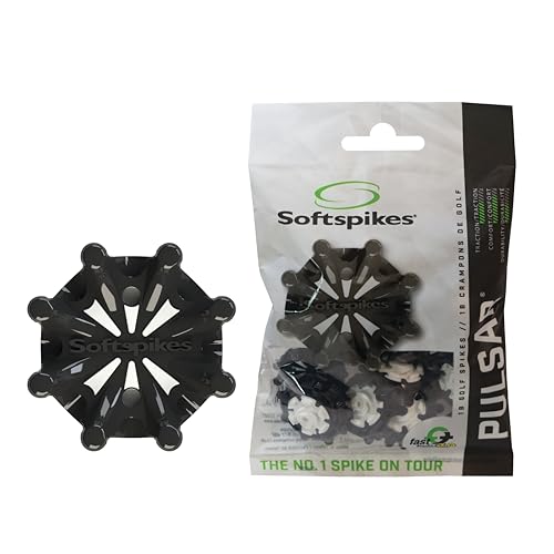 Golf Spikes Fast Twist 3.0 - Pulsar Black - 18 Count Pack