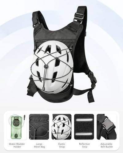 Hydration Backpack with 2L Bladder - Lightweight Hiking Vest
