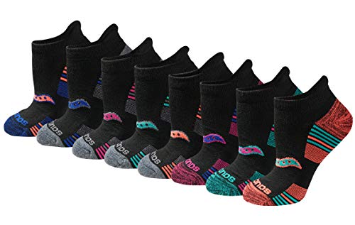 Women's Performance Heel Tab Athletic Socks - Moisture-Wicking & Supportive