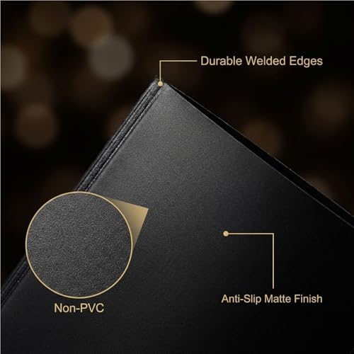 200pcs Black Matte Card Sleeves for Trading Cards - 66 x 91 mm