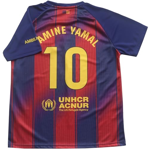 2025/2026 Home Football Soccer Jersey Set for Kids - Navy/Red