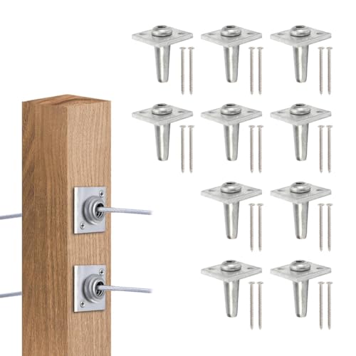 Anchor Wire Vise - 10 Pcs Durable Aluminum - 2.16 x 1.25 in