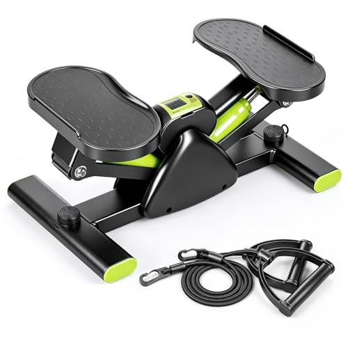 Lateral Exercise Machine with Resistance Bands - Green