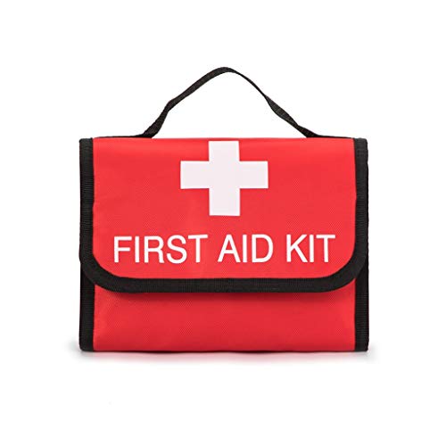 Foldable First Aid Bag - Empty Medical Tote for Travel & Outdoors