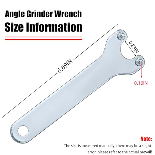 Upgraded Version 401680-00 Angle Grinder Spanner Wrench for Black and DeWalt Angle Grinder