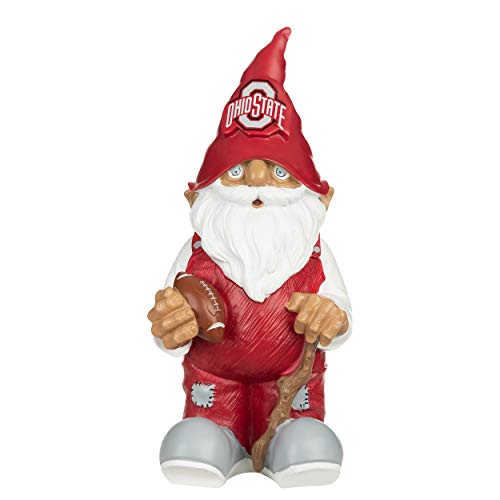 NCAA Ohio State Buckeyes Garden Gnome - 11.5 Inch Collectible