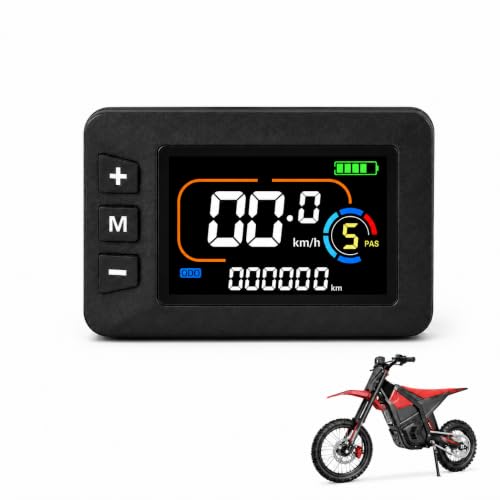 G518 LCD Display Panel for Electric Dirt Bikes - Speedometer Replacement