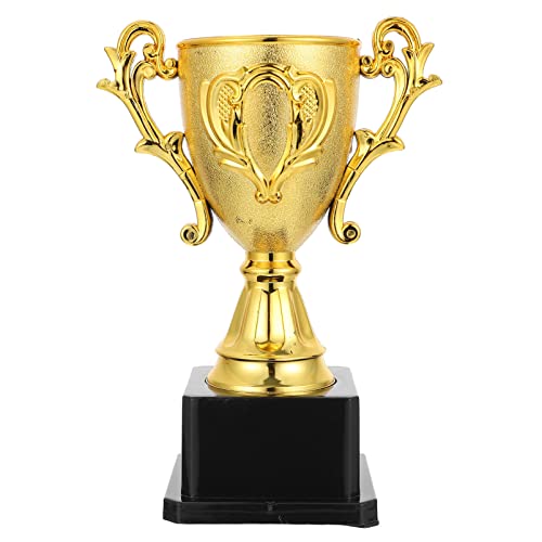 Gold Trophy Cup for Kids - 18cm Plastic Award for Parties