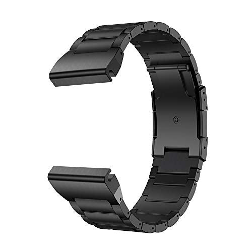 22mm Stainless Steel Quick Release Watch Band for Garmin Fenix 7 Pro