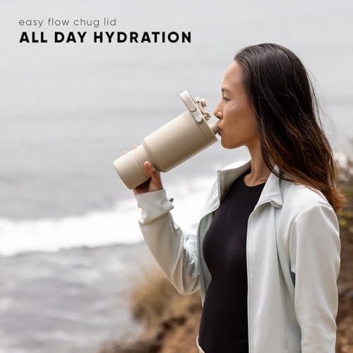 Sea Glass Sage 30oz Insulated Stainless Steel Tumbler with Handle & Interchangeable Lids