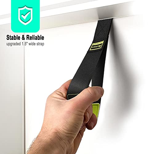 Heavy Duty Door Anchor for Resistance Bands - Green 1 Pack