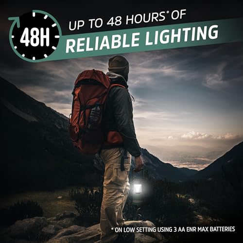 Energizer S-500 Hybrid Power Camping & Outdoor Solar Lantern 1 Pack 500 Lumens