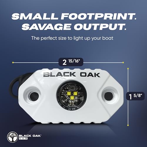 Black Oak Marine LED Boat Light (Blue) Deck & Courtesy Accent