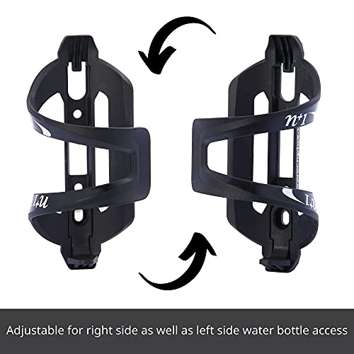 N+1 Lightweight Bicycle Bottle Cage with 2-Screw Mount