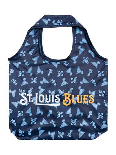 NHL Reusable Shopping Bag - St Louis Blues Tote, Navy