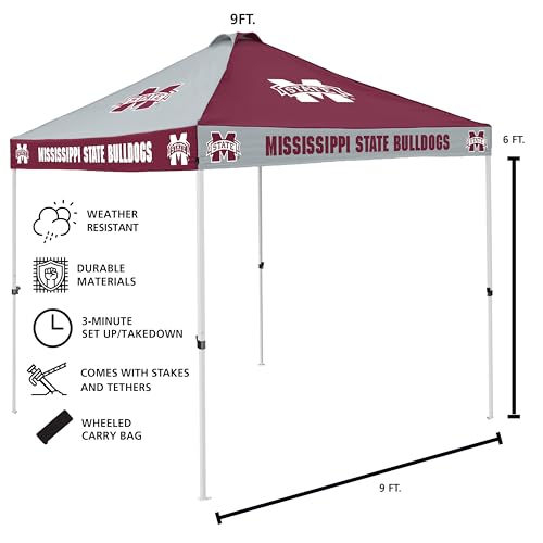 Mississippi State Bulldogs NCAA Canopy Tent - Team Color