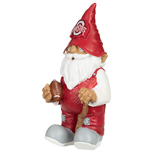 NCAA Ohio State Buckeyes Garden Gnome - 11.5 Inch Collectible