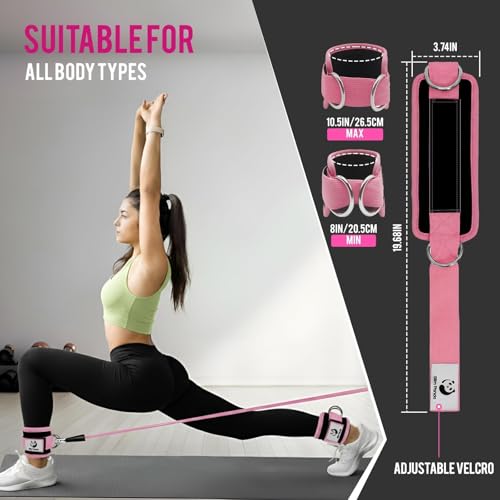 Adjustable Ankle Straps for Cable Machines - Premium Comfort & Durability