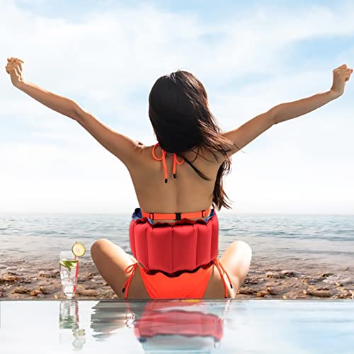 Inflatable Swim Training Float Belt for Adults - Small