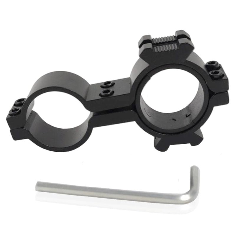 Calitte 25/30mm Flashlight Mount Holder with Stainless Steel Screws