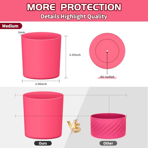 Silicone Boot for Stanley Quencher H2.0 40oz Tumbler - Pink