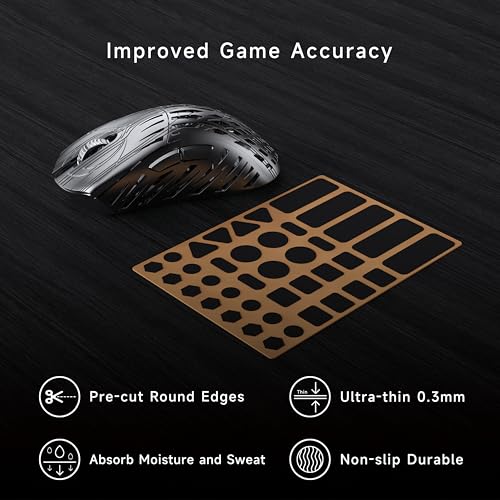 Ultra Thin Anti-Slip Grip Tape for Keyboard & Mouse - 0.5mm
