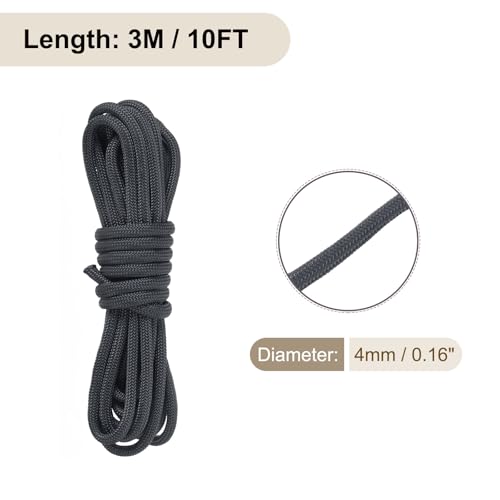 550 Paracord Rope 10ft - Durable 7-Strand Core - Navy Blue
