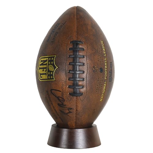Wooden Display Stand for Sports Balls & Memorabilia - Durable Support