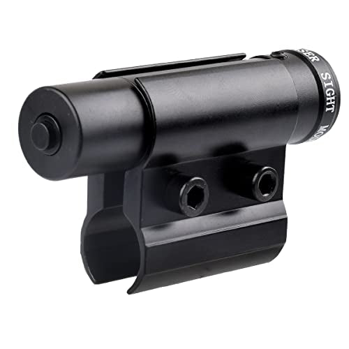 Mini Red Dot Laser Sight with Barrel Clamp Mount for Rifles