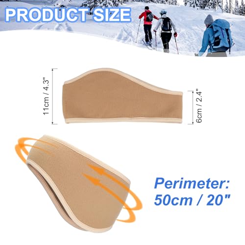 Polar Fleece Ear Warmer Headband - Khaki