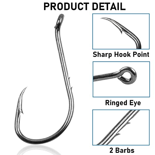 Octopus Baitholder Fishing Hooks - Size 2# - 50pcs